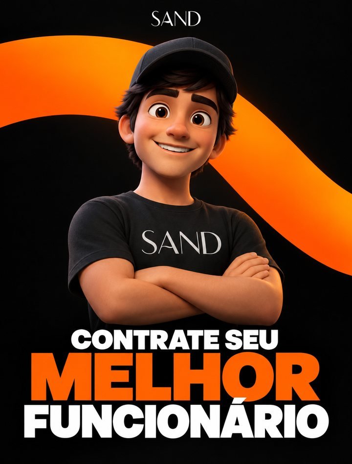 Mascote SAND: contrate seu melhor funcionário